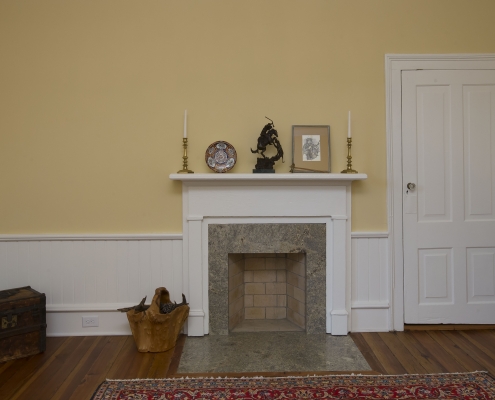 Study Fireplace Remodel